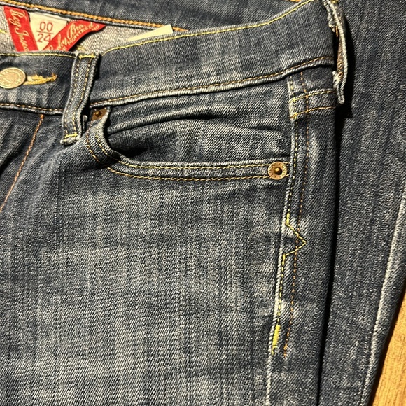 Lucky Brand by Gene Montesano. Size 24/00
Amber Sweet N Low. Retro,factory faded - Picture 7 of 14